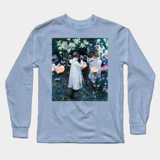 Carnation, Lily, Lily-Rose - John Singer Sargent 1885 Long Sleeve T-Shirt